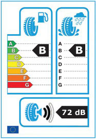 Continental 255/45 R19 AllSeasonContact 2 104Y - energetický štítok